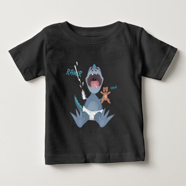 Babysaurus Baby T-shirt (Vorderseite)