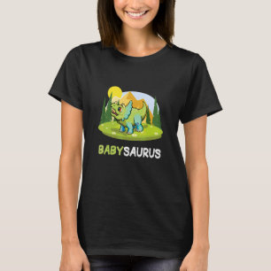 Babysaurus Dinosaurier Niedlich Kiddo Triceratops T-Shirt