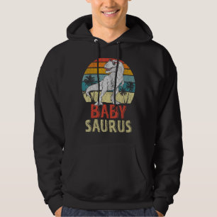 Babysaurus T Rex Dinosaur Baby Saurus Familienmatt Hoodie