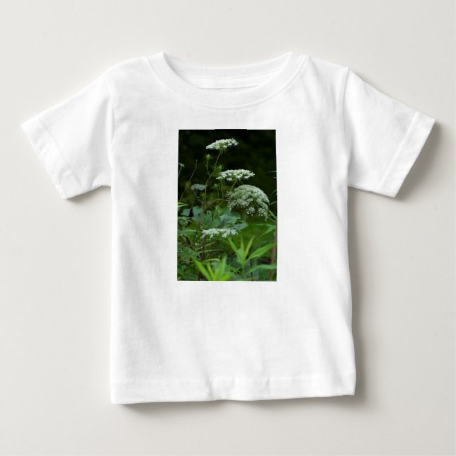 Babyschablone Baby T-shirt (Vorderseite)
