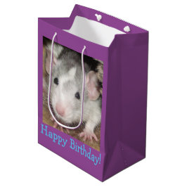 Babyschale Dumbo Ratte Geburtstagsgeschenk-Tasche Mittlere Geschenktüte