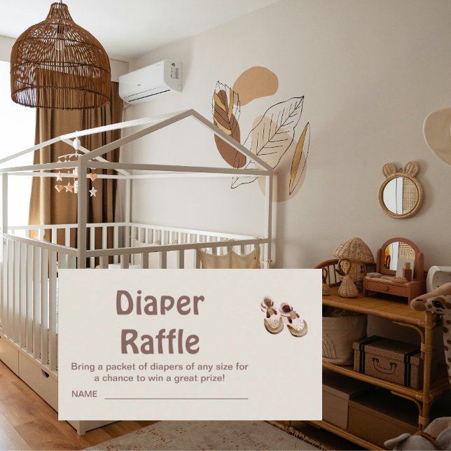 Babyschuhe Babydusche Windelwaschmaschine Gehäuse Begleitkarte (Von Creator hochgeladen)