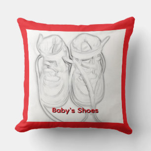 Babyschuhe Kissen