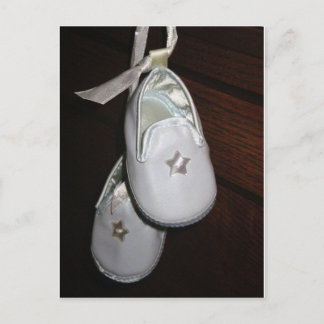 Babyschuhe Postkarte