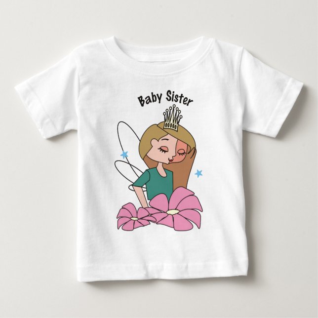 Babyschwester Baby T-shirt (Vorderseite)