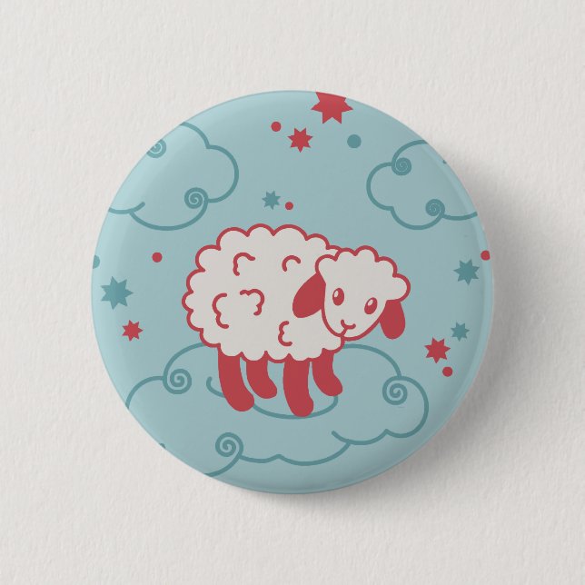 babysheep button (Vorderseite)