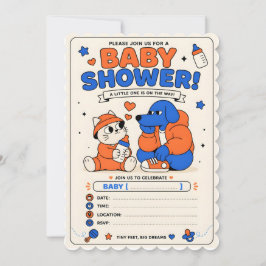 Babyshower-Einladung Einladung