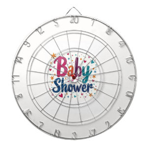 BabyShower/Schlag das Baby nicht! Dartscheibe