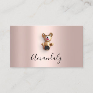 Babysitter Berufliches Kindertagesbierchen Visitenkarte