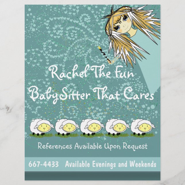 BabySitter-Flyer Flyer (Vorne)