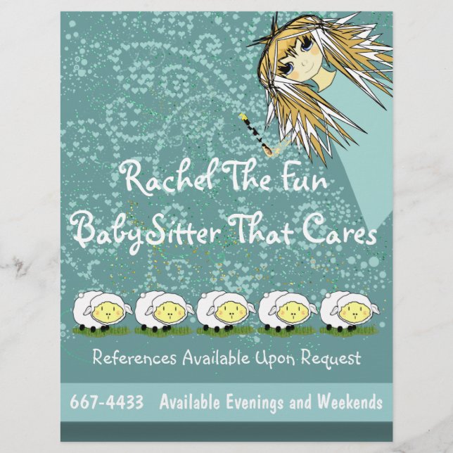 BabySitter-Flyer Flyer (Vorne)