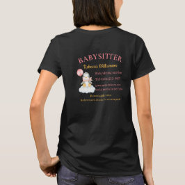 Babysitter-Niedlich-Pinguin-Geschäft T-Shirt