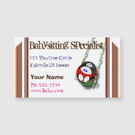 Babysitter-Spezialist Magnetkarte