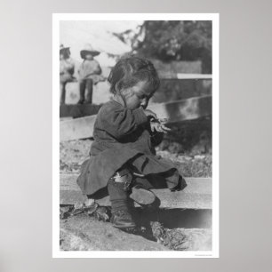 Babyspielen in Nome 1906 Poster