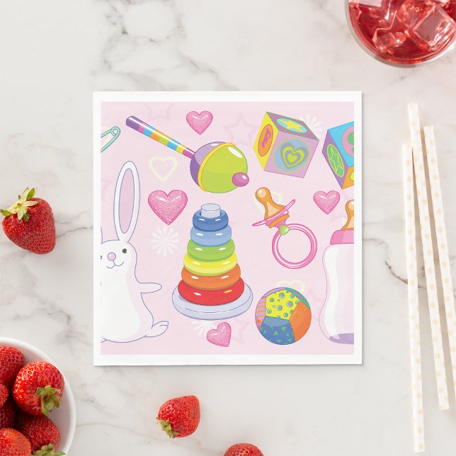 Babyspielzeug und Kinderzimmer Serviette (Von Creator hochgeladen)