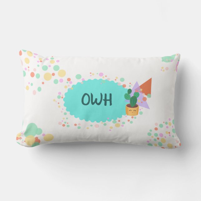 Babysprache Lendenkissen (Vorderseite)