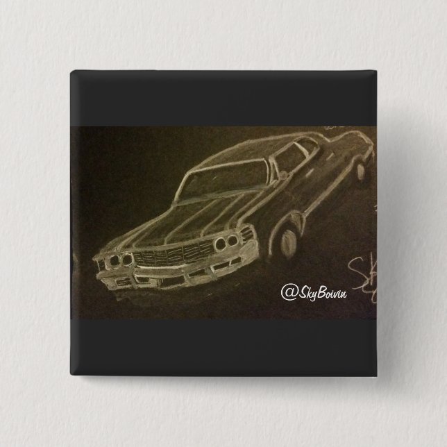 Babytastenquadrat Button (Vorderseite)