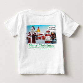 Babytee. Frohe Weihnachten. Baby T-shirt