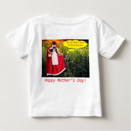 Babytee. Happy Mother' sDay ragdollcat/littlere Baby T-shirt