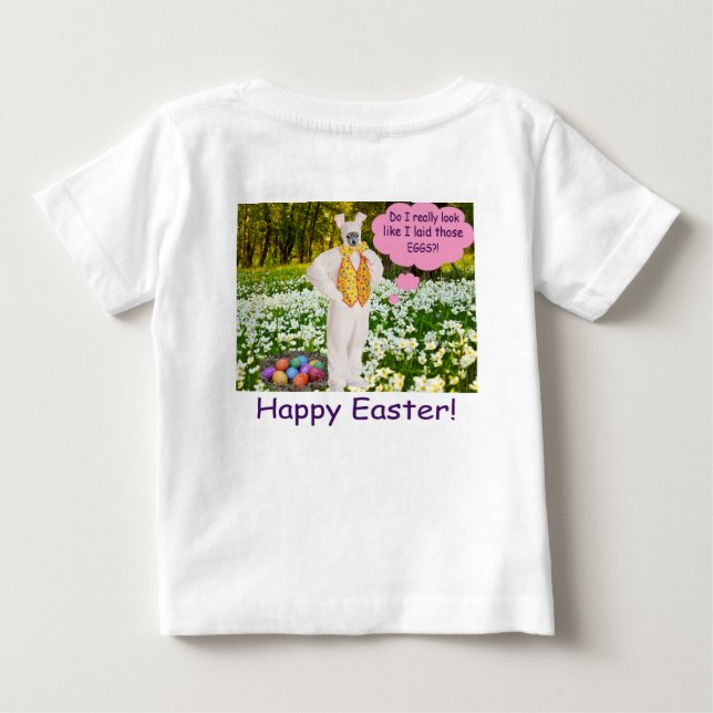 Babytee. Happy Oaster. klipspringt/sonnig Baby T-shirt (Rückseite)