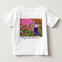 Babytee. Herzlichen Glückwunsch! Baby T-shirt