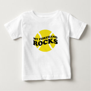 Babytennisausstattung mit niedlichem baby t-shirt