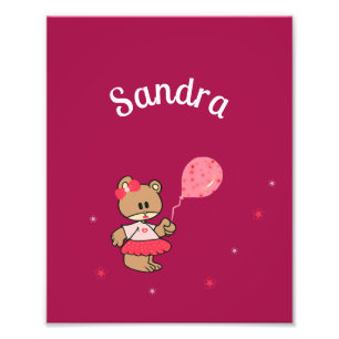 Babytragen Fotodruck