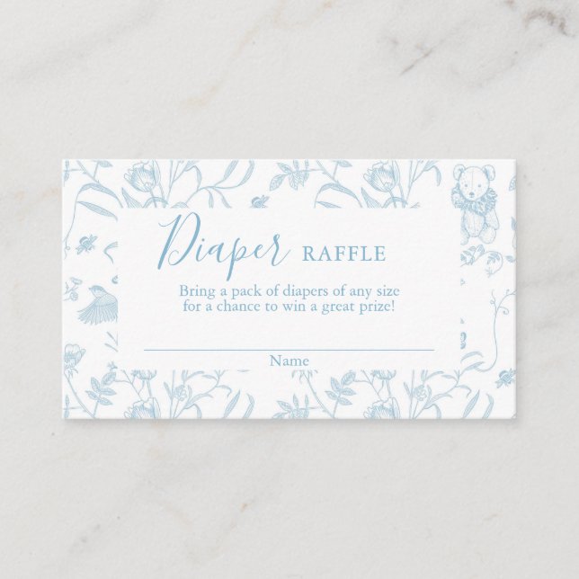 Babywaschdusche mit Windschutzscheibe Begleitkarte (Vorderseite)