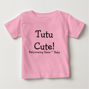 Babywearing BarreTutu niedlich Baby T-shirt
