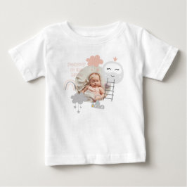 Babyweg zum Mond-Foto Baby T-shirt