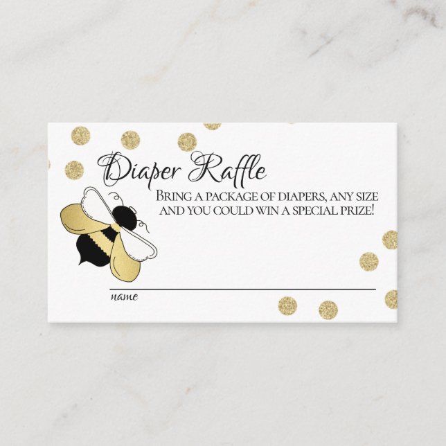 Babywindeln Begleitkarte (Vorderseite)