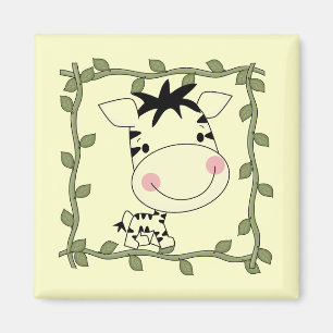 Babyzebra-T-Shirts und Geschenke Magnet