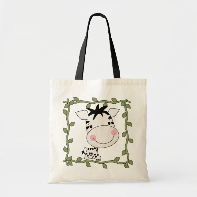 Babyzebra-T-Shirts und Geschenke Tragetasche (Vorne)