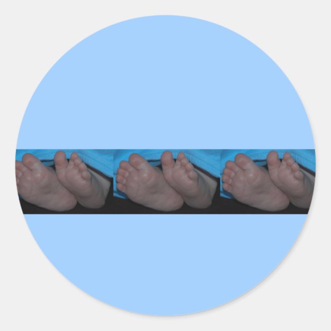 Babyzimmeraufkleber Runder Aufkleber (Vorderseite)