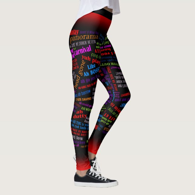 Bacchanal in De Carnival Leggings (Rechts)