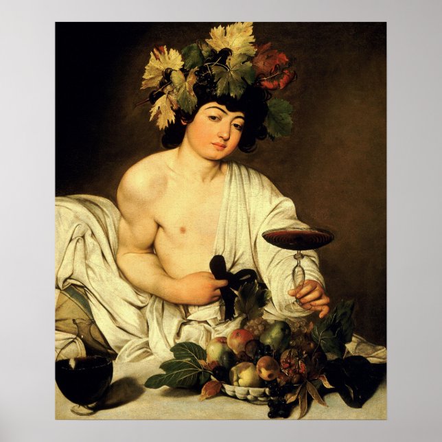 Bacchus (Bacco Adolescente) Poster (Vorne)