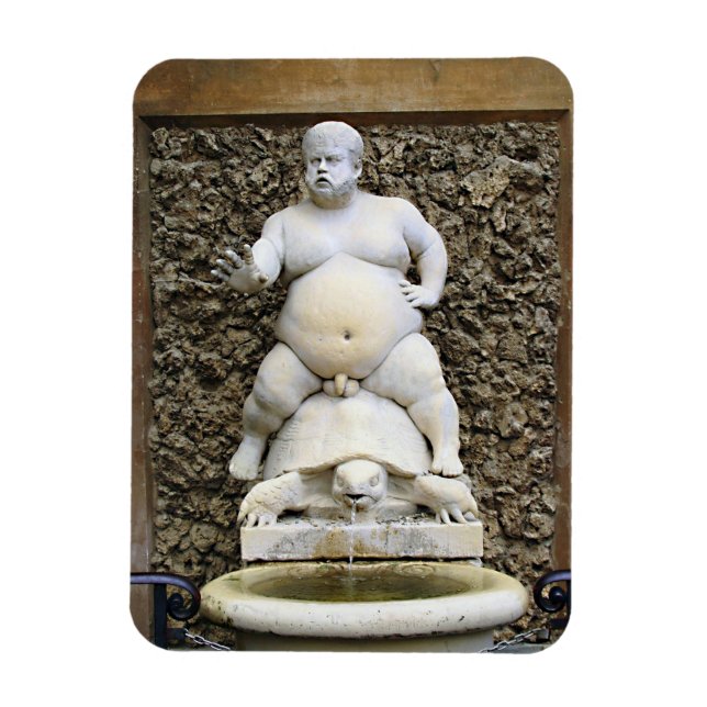 Bacchus-Brunnen Magnet (Vertikal)
