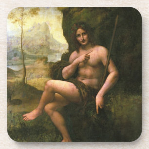 Bacchus, c.1695 (Öl auf Leinwand) Untersetzer