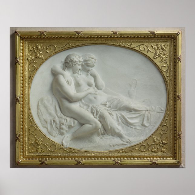 Bacchus comforting Ariadne, 1793 Poster (Vorne)