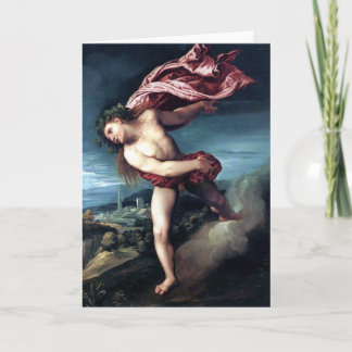 Bacchus Fine Art Greetings Card Karte
