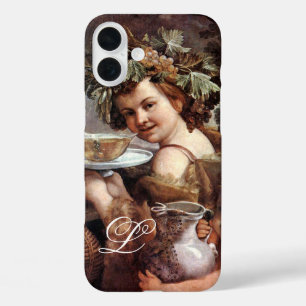 BACCHUS MIT GRABEN UND WEINMONOGRAMM iPhone 16 PLUS HÜLLE