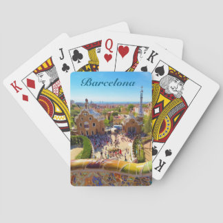 Bacelona Park Guell, Klassische Spielkarten