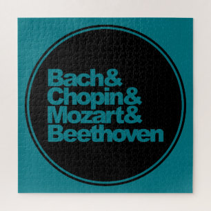 Bach and Chopin and Mozart and Beethoven Puzzle