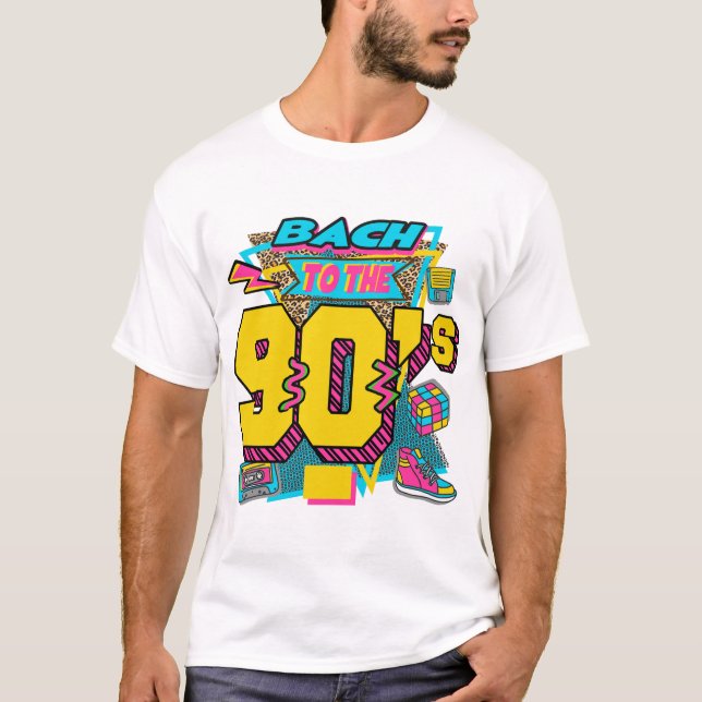 Bach bis in die 90er T-Shirt (Vorderseite)