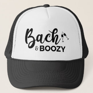 Bach & Boozy Trucker Hat für Junggeselinnen-Abschi Truckerkappe