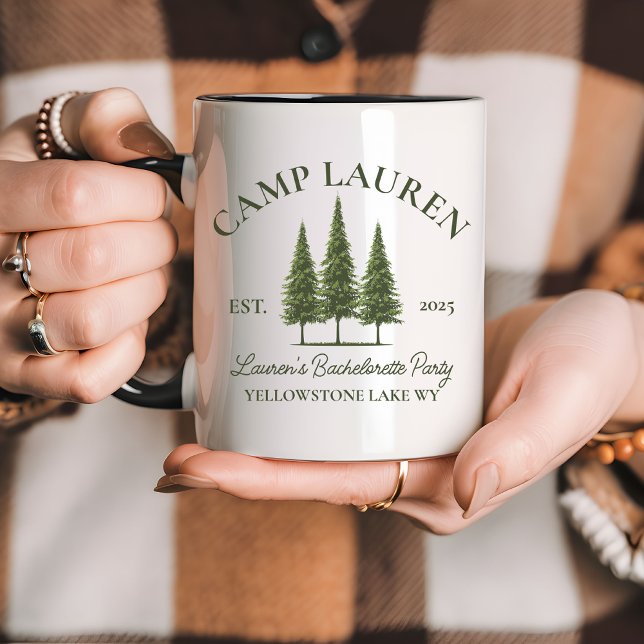 Bach Camp-Tasse, Camp-Geschenk für kundenspezifisc Tasse (Bach Camp mug, Bride Camp mug, custom name mug, bachelorette party mug, bridal shower mug,)