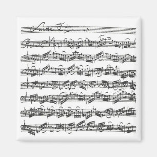 Bach Cello Suite Magnet