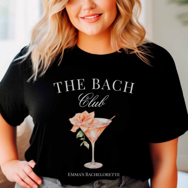 Bach Club Blush Cocktail Tri-Blend Shirt (Blush Cocktail Collection Tshirt)