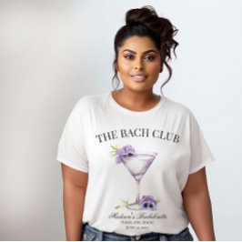 Bach Club Lila Cocktail Giro del Malcantone T-Shirt