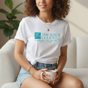 Bach Club Moderner Blue Junggeselinnen-Abschied T-Shirt